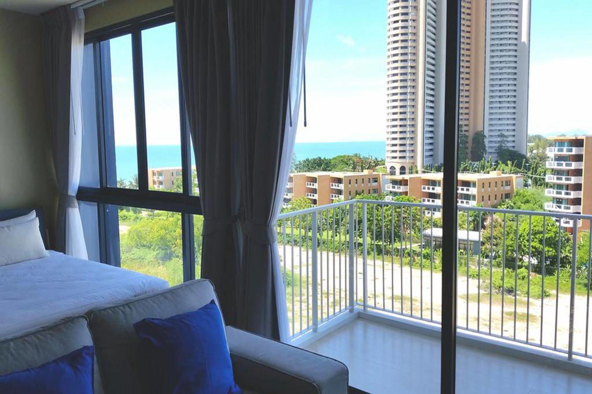 Apartamento Baan Thew Talay Blue Sapphire Cha-Am Exterior foto